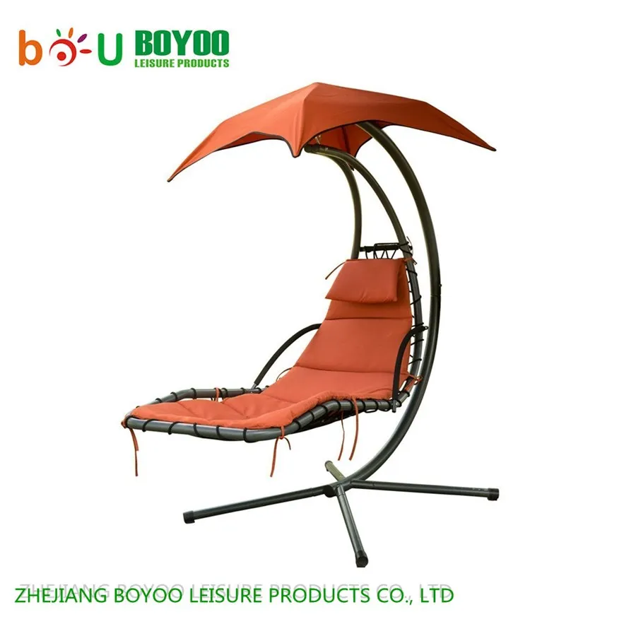 Garden Metal Hanging Helicopter Swing Chair