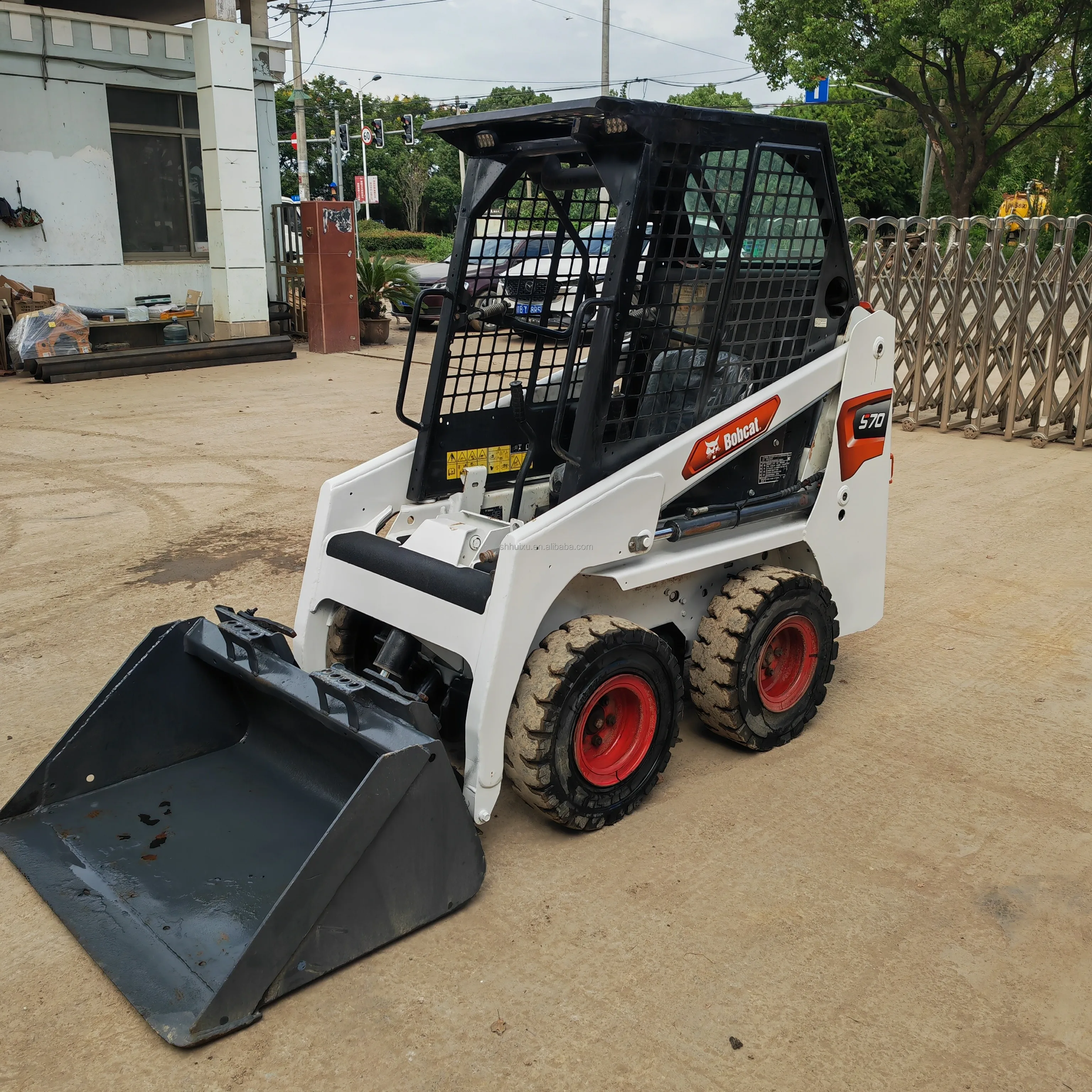 Used multifunctional skid steer loader BOBCAT S70 factory price Doosan Bobcat 1ton second hand mini loaders compact and flexible