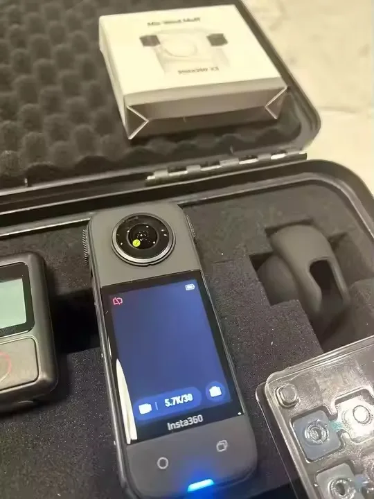 Новая распродажа Экшн-камера insta 360 X3 5 7 K видео 10 м водонепроницаемая для стабилизации состояния Insta ONE X 3 Спортивная камера