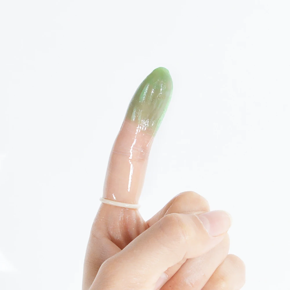 dedo condones manufacturer finger cover high-quality oem finger condom with free sample