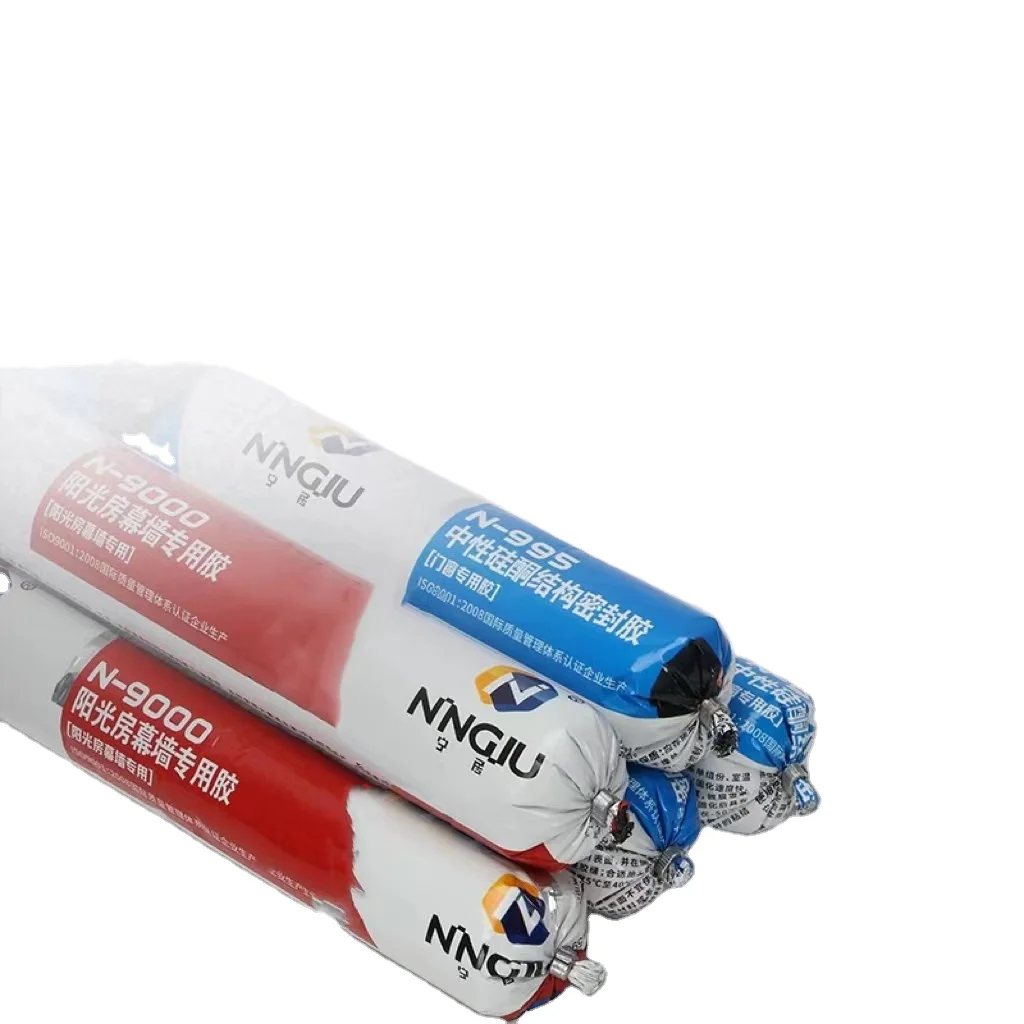 Weatherproof Neutral Silicone Structural Adhesive for Construction & Real Estate Curtain Wall Engineering