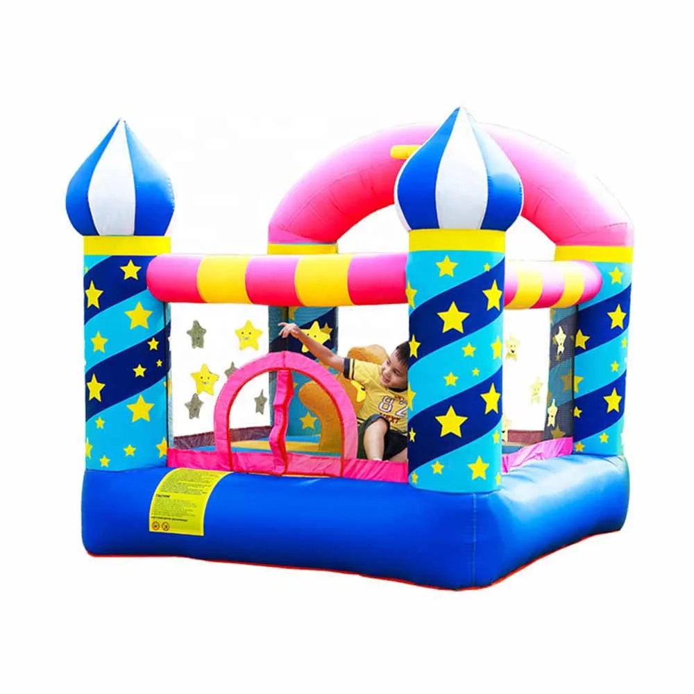 New Cheap Wholesale Kids Small Indoor Air Jumping Combo Moon Inflatable Bounce House for Sale China