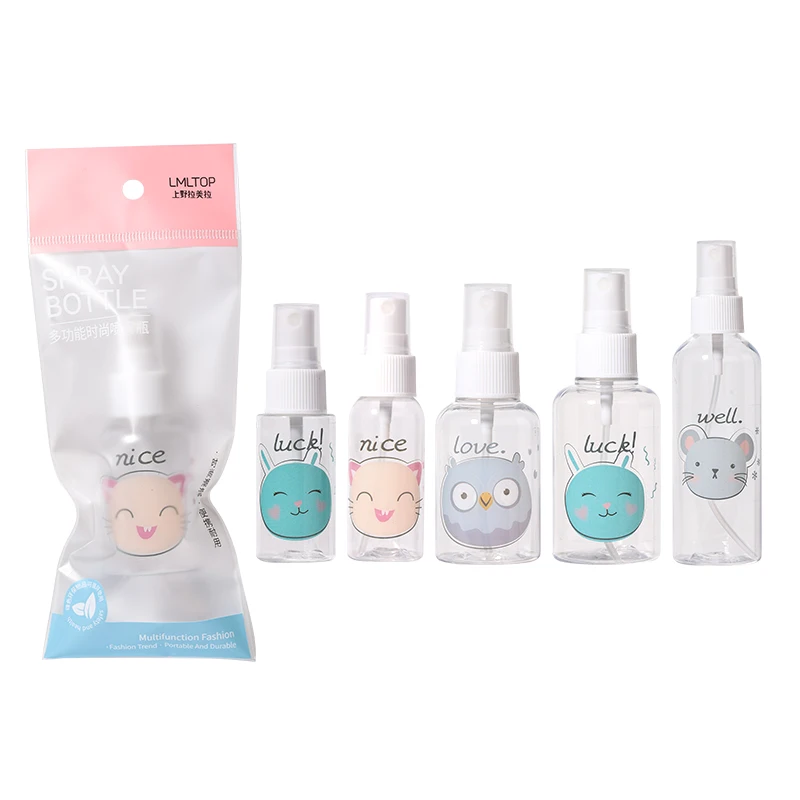 LMLTOP 30 40 50 75 100ml Empty Water Bottles Wholesale Empty Water Continuous Bottle Plastic LM726 LM727 LM728 LM729 LM731