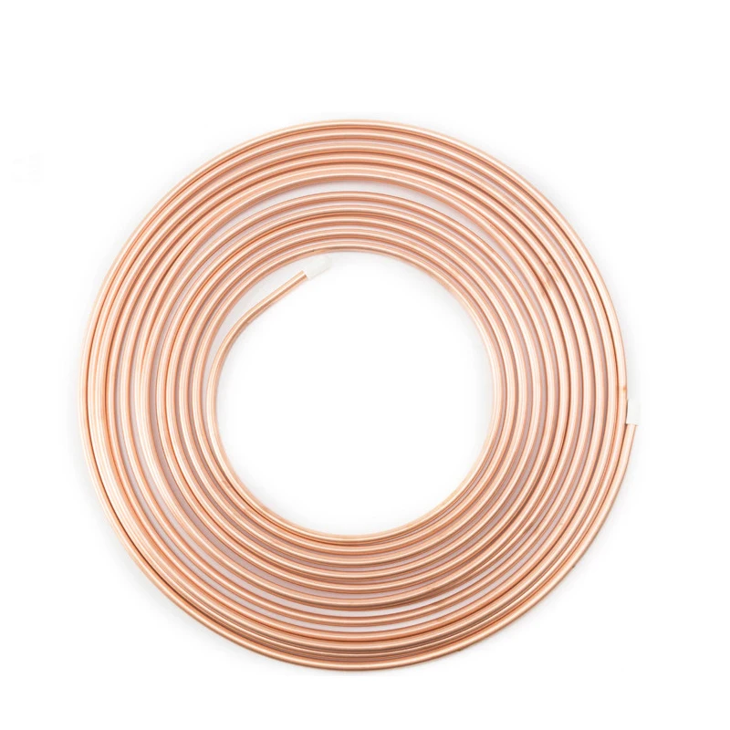 Air Conditioning Copper Corrugated Tube, Pancake Copper Coils