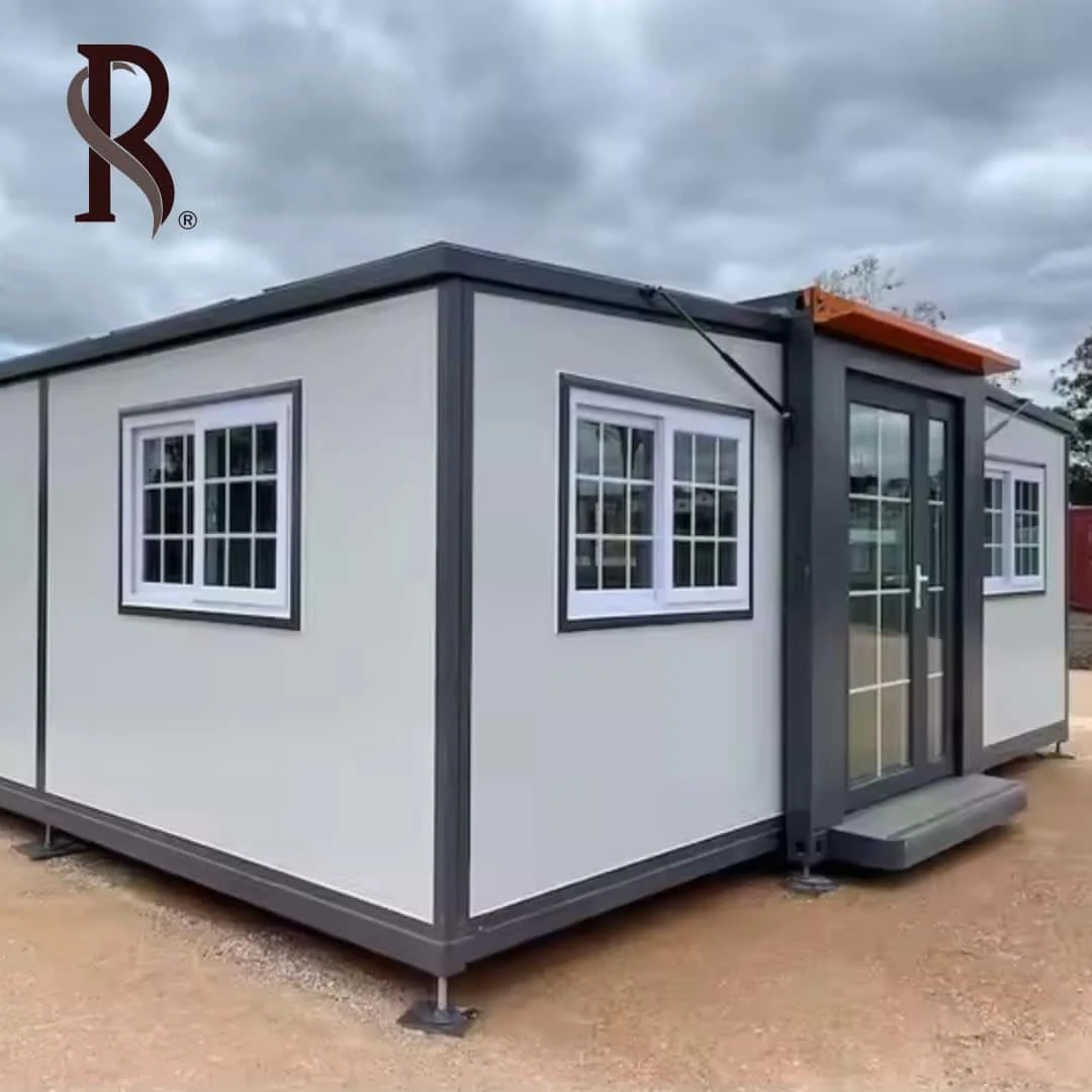 Rising Customized Soundproof Prefab Smarthouse CE Certified Modern prefab Container Home Eco-friendly House Modular Expandable