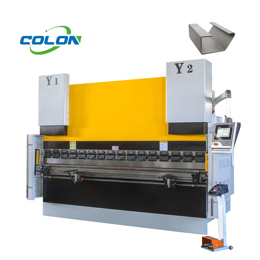 250T metal sheet press brake sheet metal hydraulic cnc bending machine