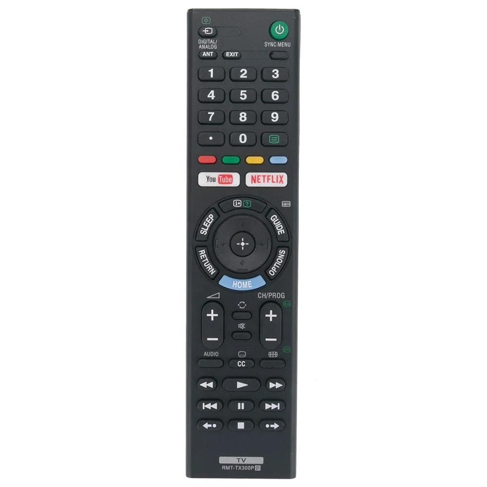 NEW RMT-TX300P Remote control Fit For Sony 4K HDR HD TV With You Tube and Netflix keys