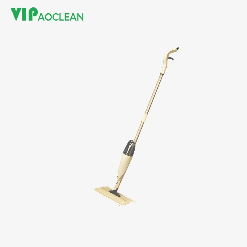 VIPaoclean Water Spray Microfiber Flat Mop Microfiber Cleaning Spray Mop