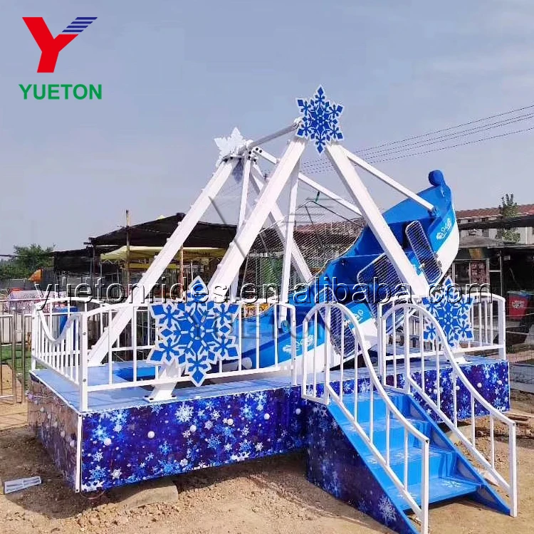 Yueton hot sales kids rides 12 Seat Mini Pirate Ship Amusement Viking Equipment For Sale