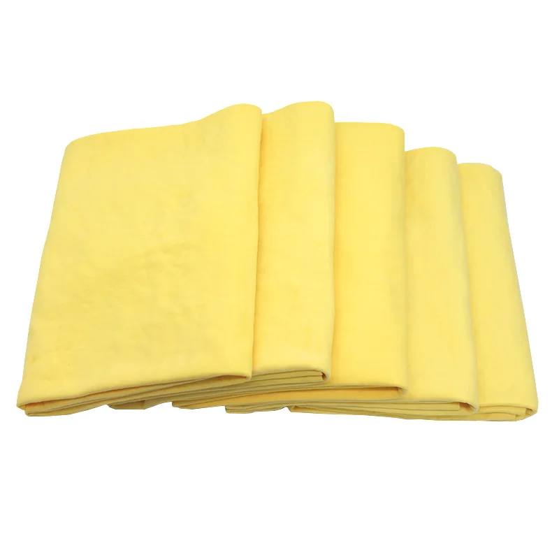 Chamois Clean Super Absorbent Shammy Cleaning Cloth Cycling Pva Towel Car Wash Towel