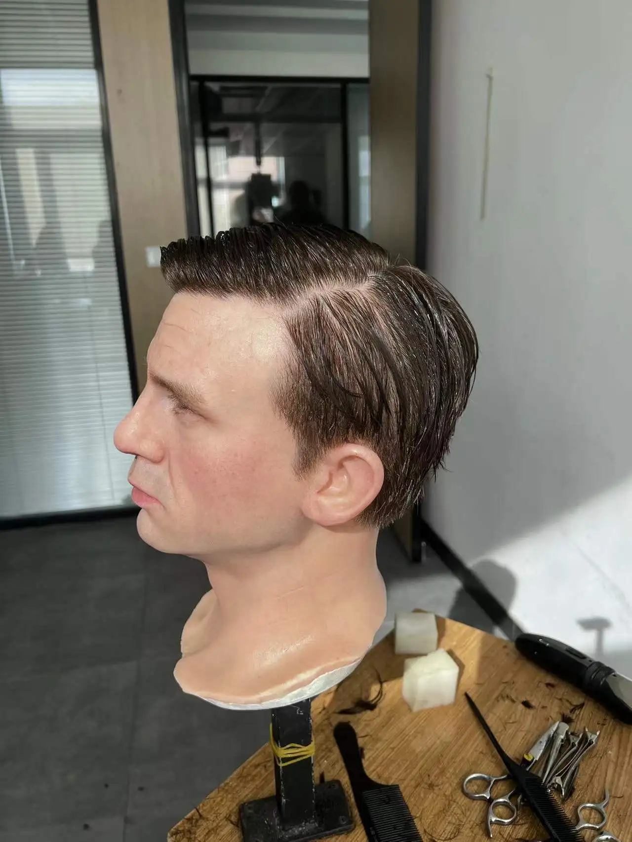 Hollywood Actor Celebrity Life SIze Wax Figure Head For Sale