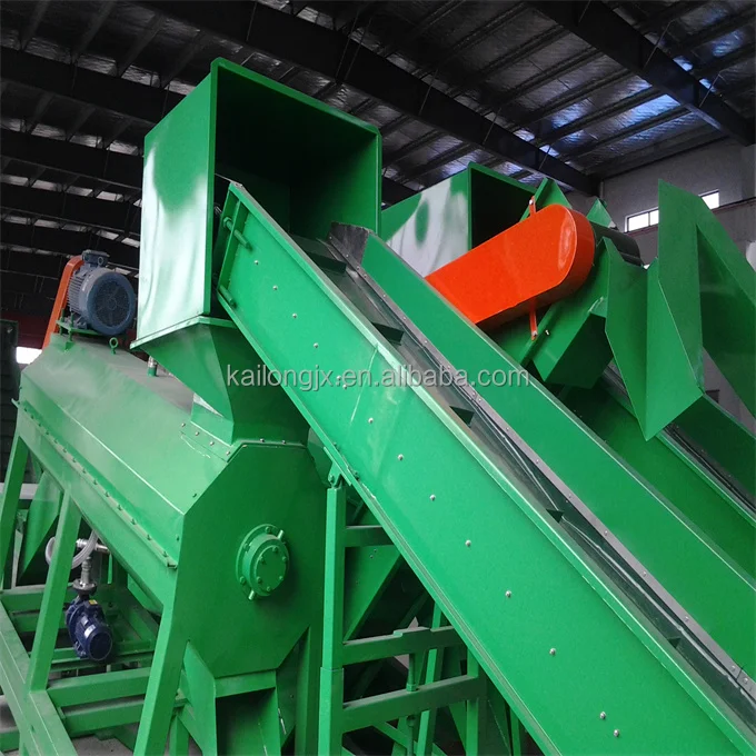 Kailong Machinery  300~500kg/h PP PE HDPE LDPE LLDPE PET bottles recycling line