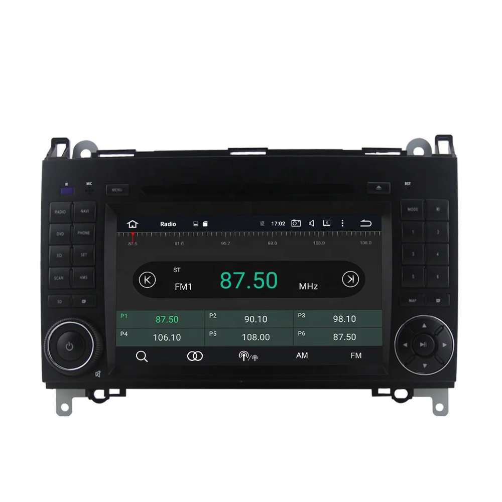 7 inch 2din Android 10.0 car dvd player for Mercedes-Benz W169 A150/A160/A170/A180/A200 W245 B160/B170/B180/B200 W639