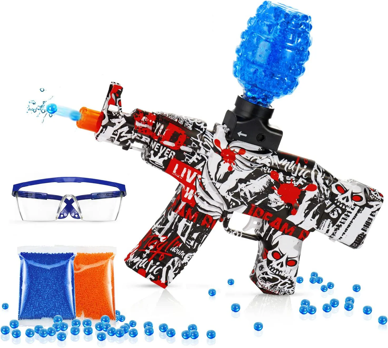 Factory Wholesale M416 Gelblaster Gun Splatter Ball Electric Pistols Splatrball Gell Water Bead Soft Bullet Guns Toy