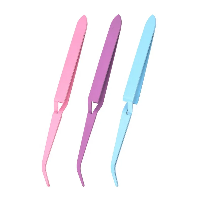 Nail Art Shaping Clip Cross Lock Tweezers Manicure Tool UV Gel Tool Multi-Function Stainless Steel Nipper Picking Up Nail Clip