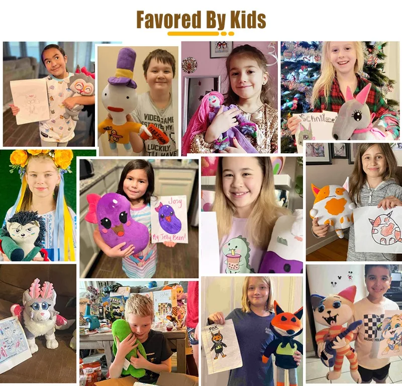 GRS EN71 Custom Made Mascot Plush Toy OEM ODM Soft Teddy Bear Anime Cartoon Stuffed Animals Plushies Kawaii Doll Manufacturer