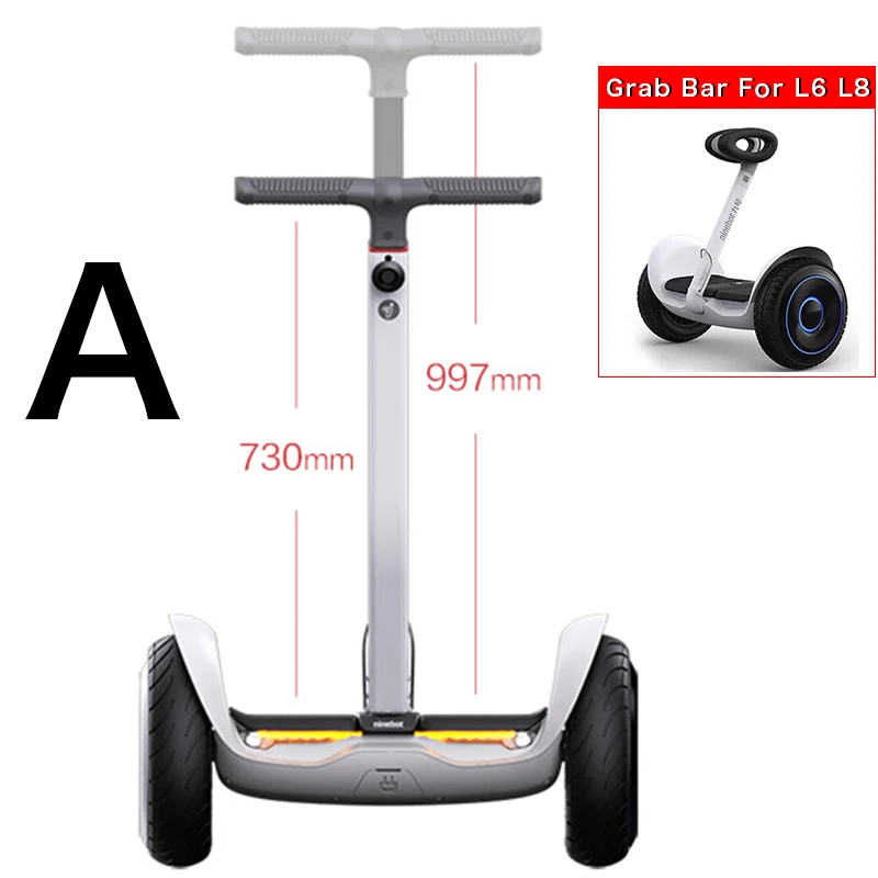Grab Bar For Ninebot Mini S Pro L6 L8 For Xiaomi Mi 9 Self Balancing Electric Scooter Adjustable Hand Bar Parts