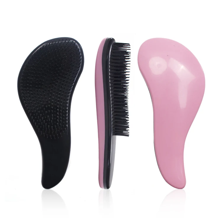 
Customized Logo gentle scalp brush detangling Brush hair comb 
