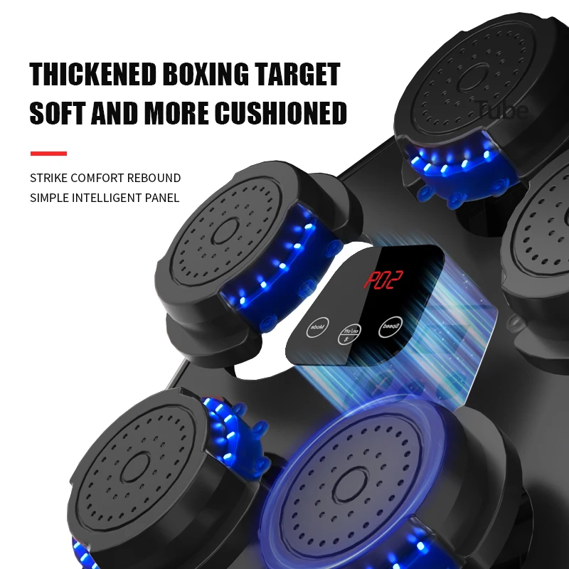 Newest Upgrade Smart Music Boxing Target Machine Focus Agility Training Digital Wall Punching Pads Kick Boxing Target