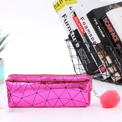 Customised Cute Big Capacity Durable Soft Silicone School Pencil Case Pencil Box for Kids With Nylon Zipper Pencil Cases