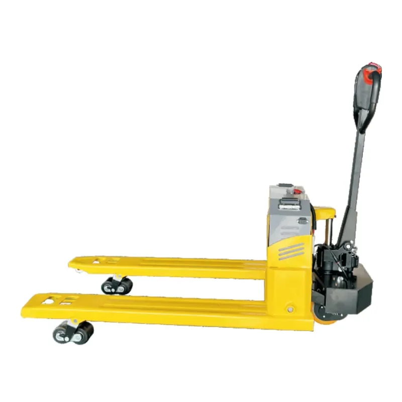 semi electric manual forklift Factory direct sales semi electric pallet forklift battery power pallet truck