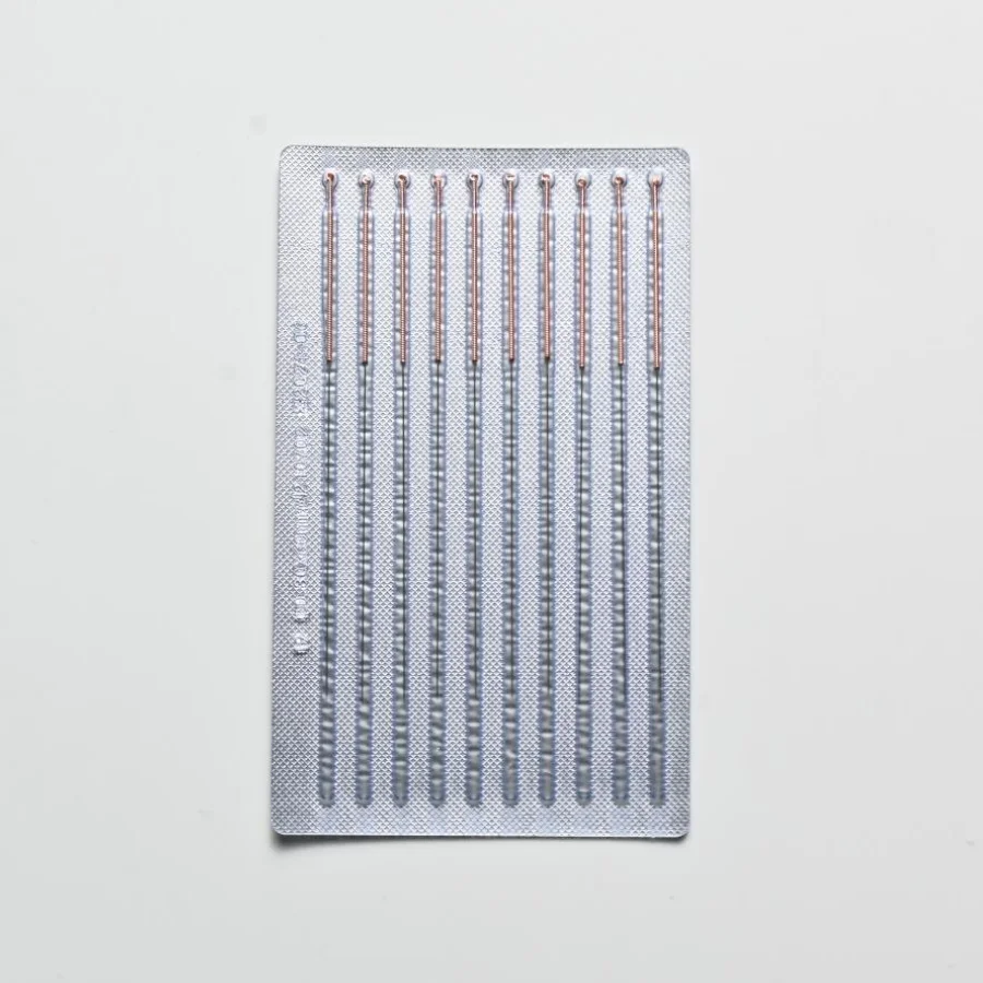 High Quality Hwato Acupuncture Needle 100 Copper Handle Disposable Chinese Sterile Acupuncture Needles Massage Needle