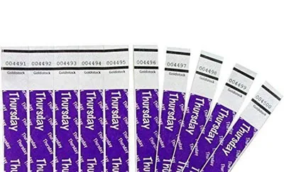 Professional AMJ L800 tyvek wristband bracelet printer for event wedding party promotion festival nightclub sport celebration