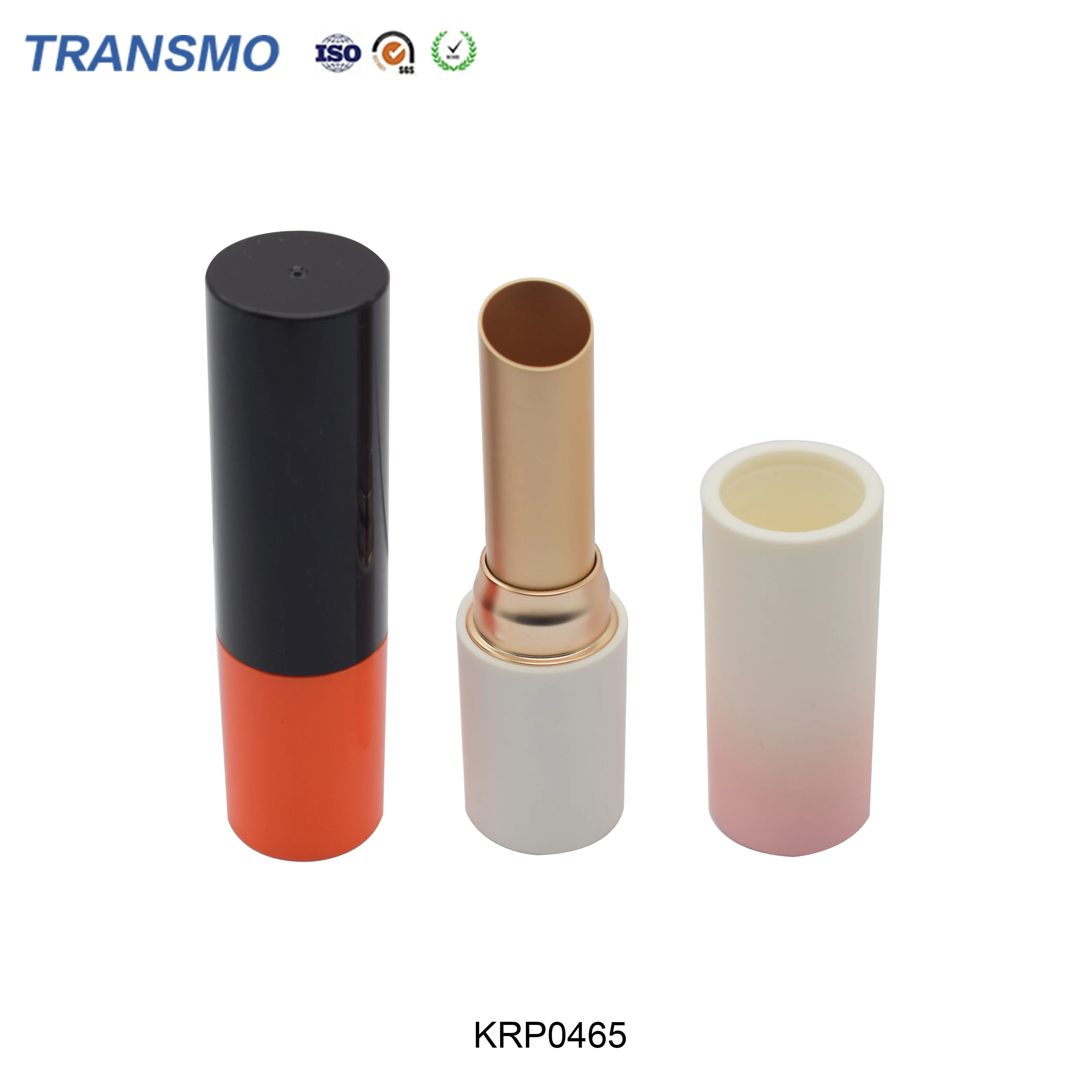 Eco friendly lip balm packaging lipstick case private label lip balm container poured custom lipstick tube