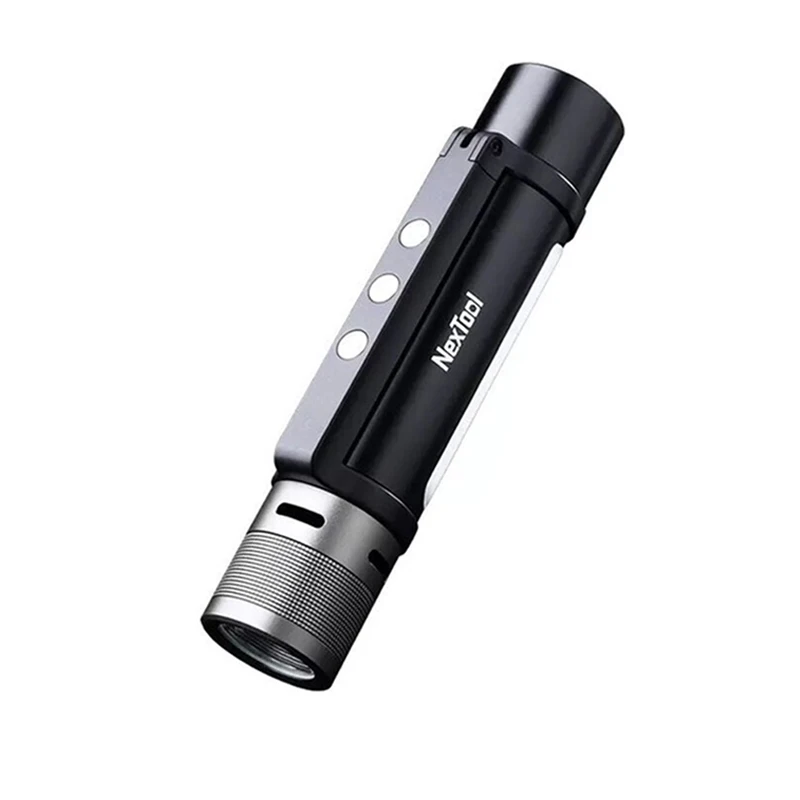 
NexTool Thunder Flashlight Outdoor 6 in 1 Flashlight IPX4 Waterproof Audible Alarm Emergency PowerBank Portable LED Light 