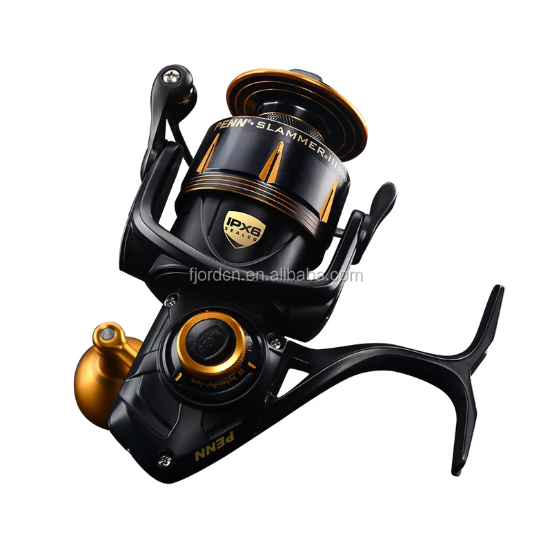 FJORD PENN SLAMMER III Full Metal Body Saltwater Boat Spinning Fishing Reel