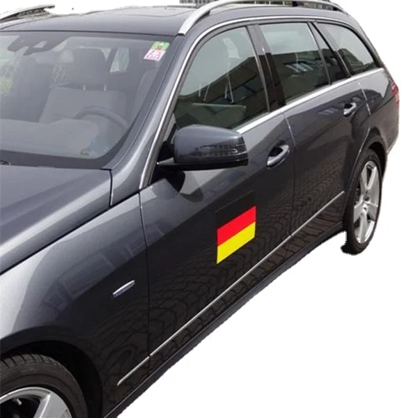 Factory Price Germany Flag Magnetic Car Flag Foil 300 x 200 mm Sticker for Truck Car Body