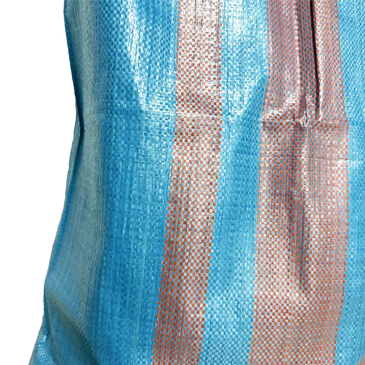 Custom blue pp sack bolsa rafia 50 kg 100 kilos pink woven plastic sack for arroz maize grain with make line to Poland