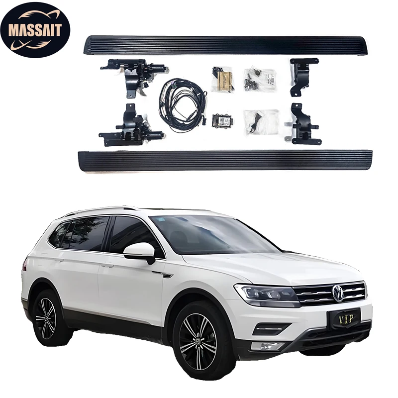 Автоаксессуары MASSAIT электрическая боковая ножная педаль подножка часть автомобиля для VW Tiguan 2017 +