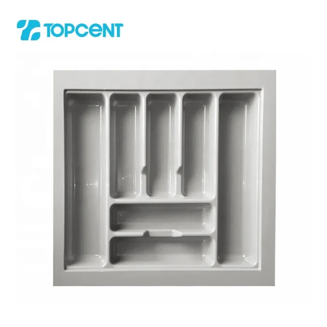  Пластиковые кухонные ящики для столовых приборов Topcent Modern