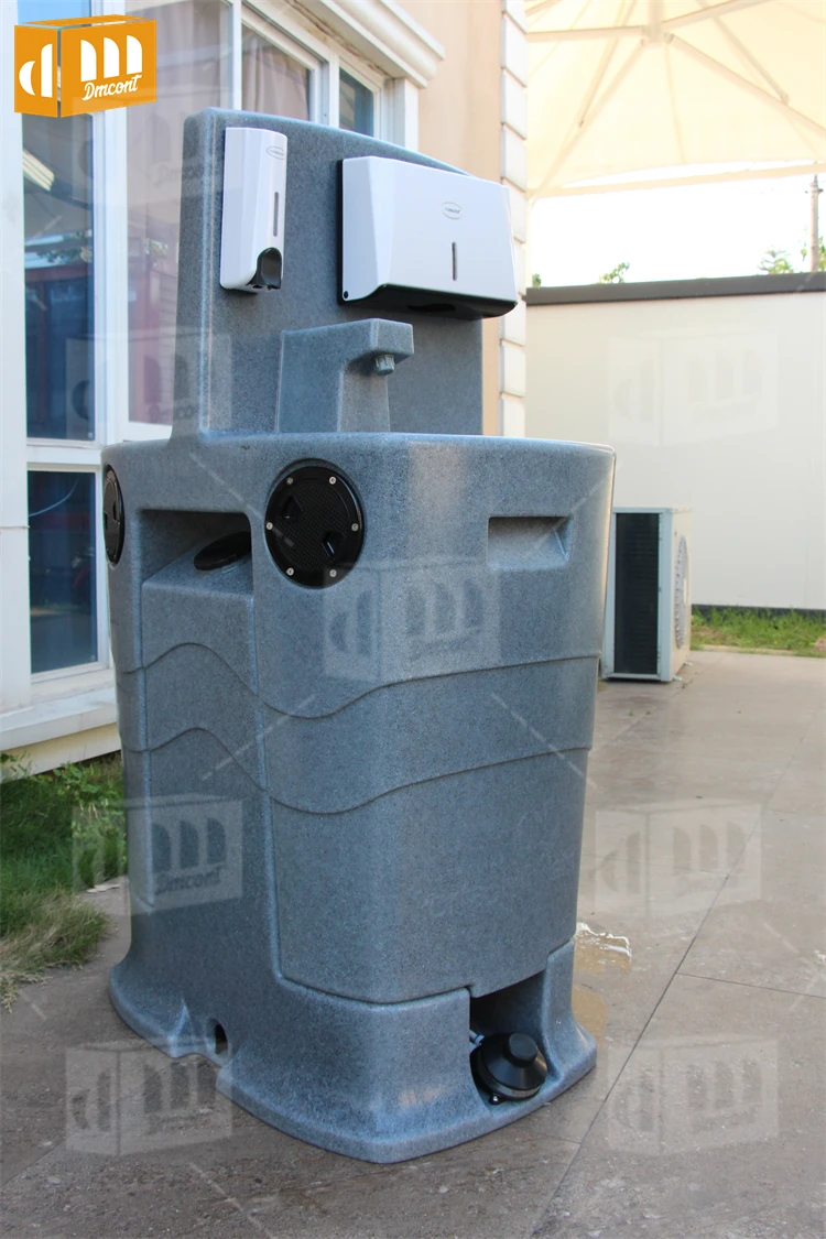 Ws-3000 популярные товары HDPE для ванной портативная раковина мытья рук плоская двухсторонняя умывальник