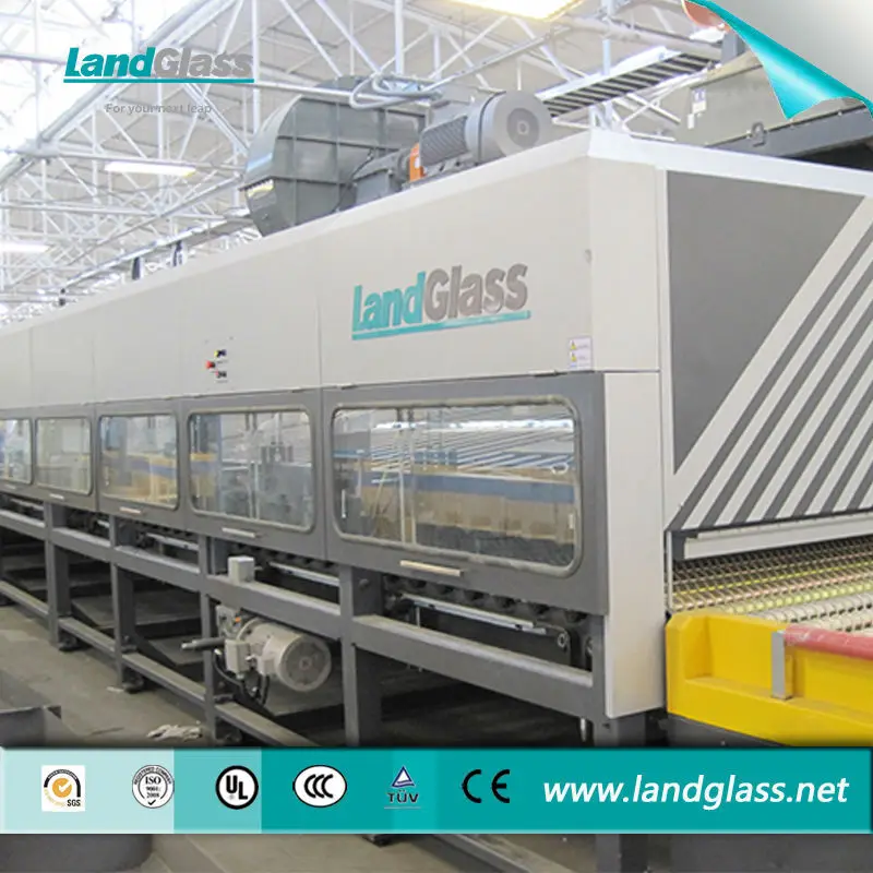 LandGlass horizontal flat 4-19mm machine manufacturing toughened glass convection oven