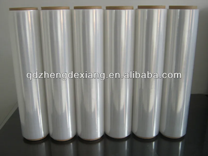 Wrapping Film Lldpe Shrink Wrap Plastic Packing Stretch Film Wrap Roll Polyethylene Clear Stretch Film