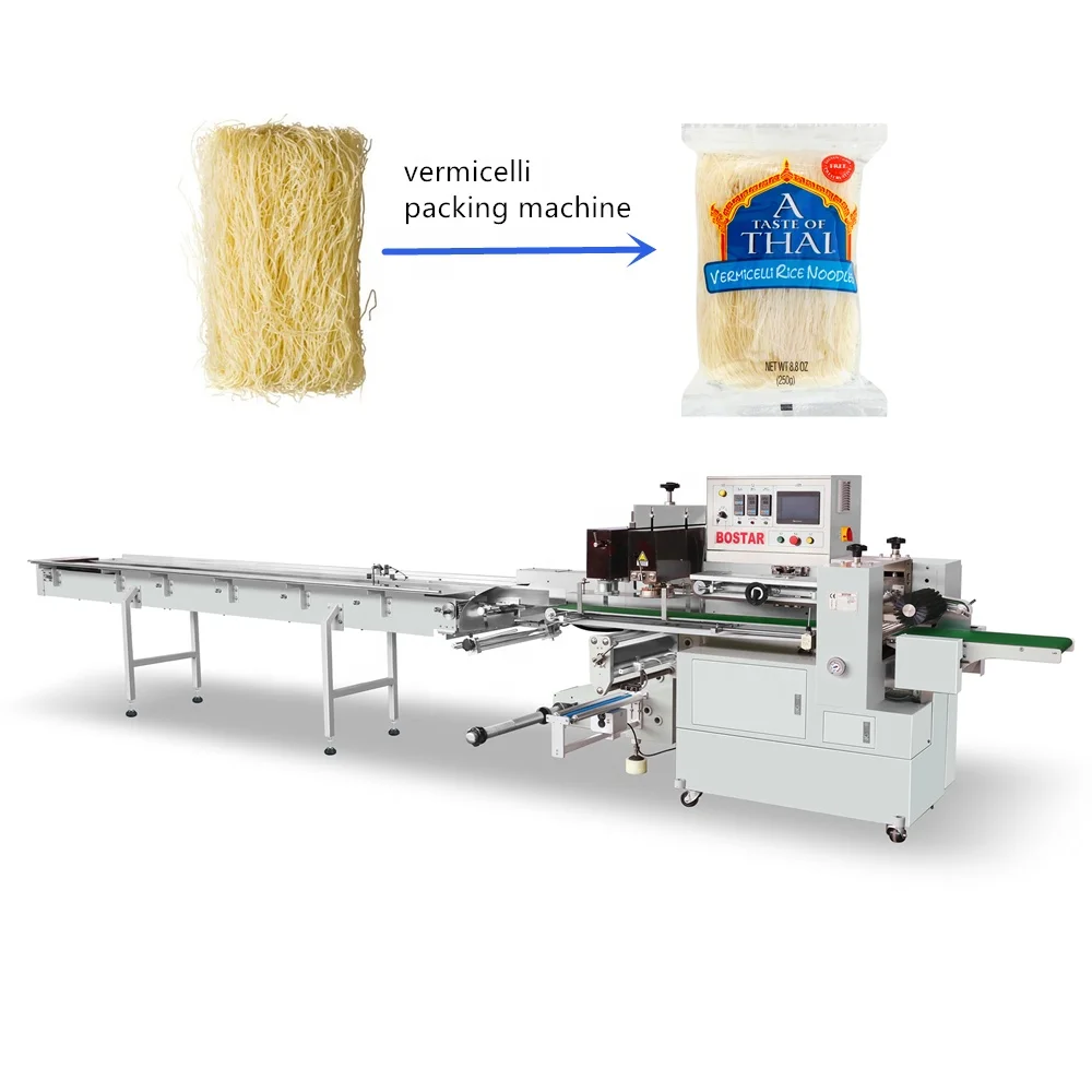 BOSTAR Top Quality High Speed Long Service Life Vermicelli Instant Noodle  Packing Machine