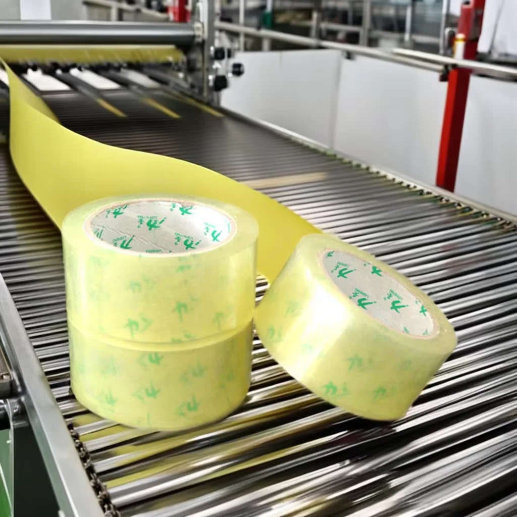 High Adhesion Clear BOPP Packing Tape Single Sided Waterproof Hot Melt Transparent Carton Sealing Adhesive Tape