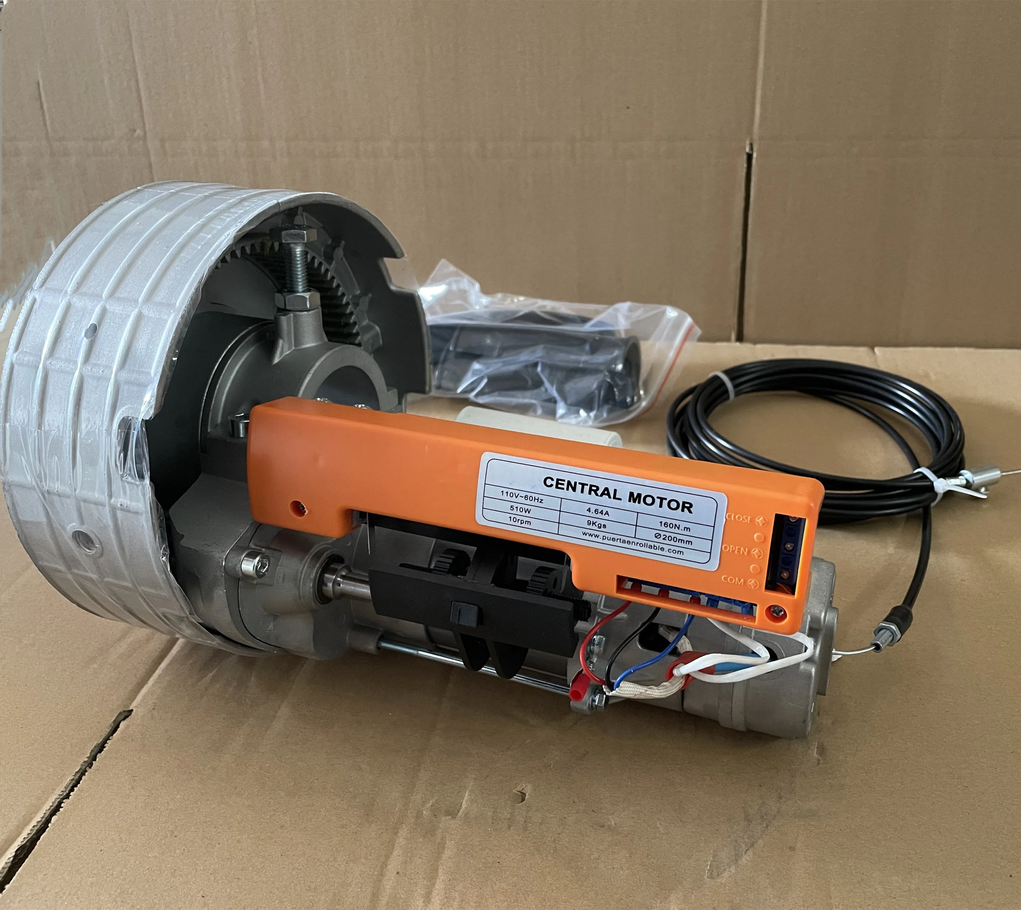 160Nm 180Nm 220V 110V single phase central motor for garage door
