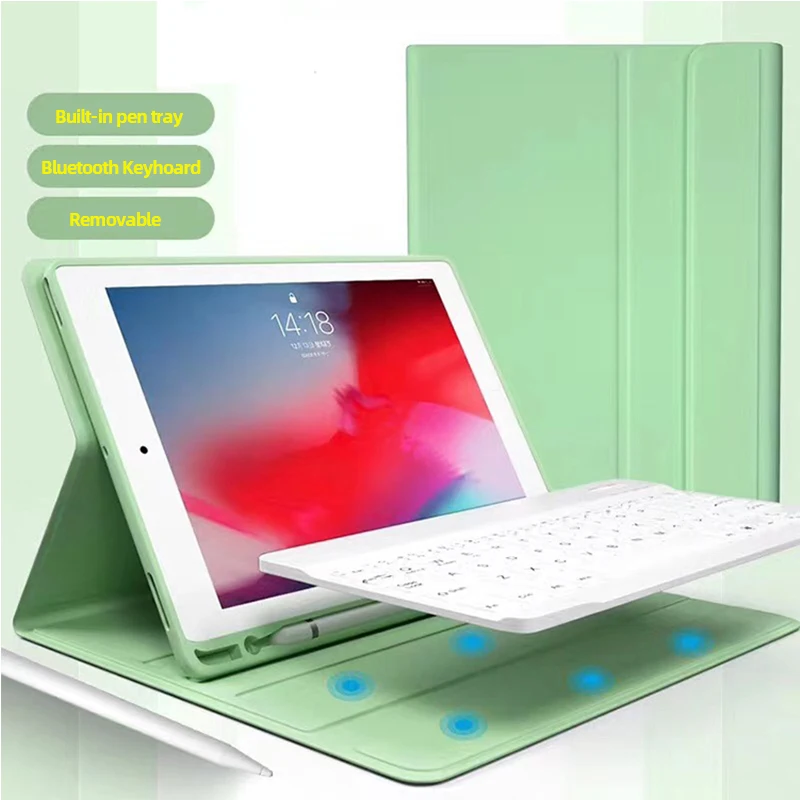 2023 Hot Selling Keyboard Case Strong Magnetic Keyboard Cover For iPad Pro 11 Case Silicone Touchpad Keyboard For iPad 9.7 Air 2