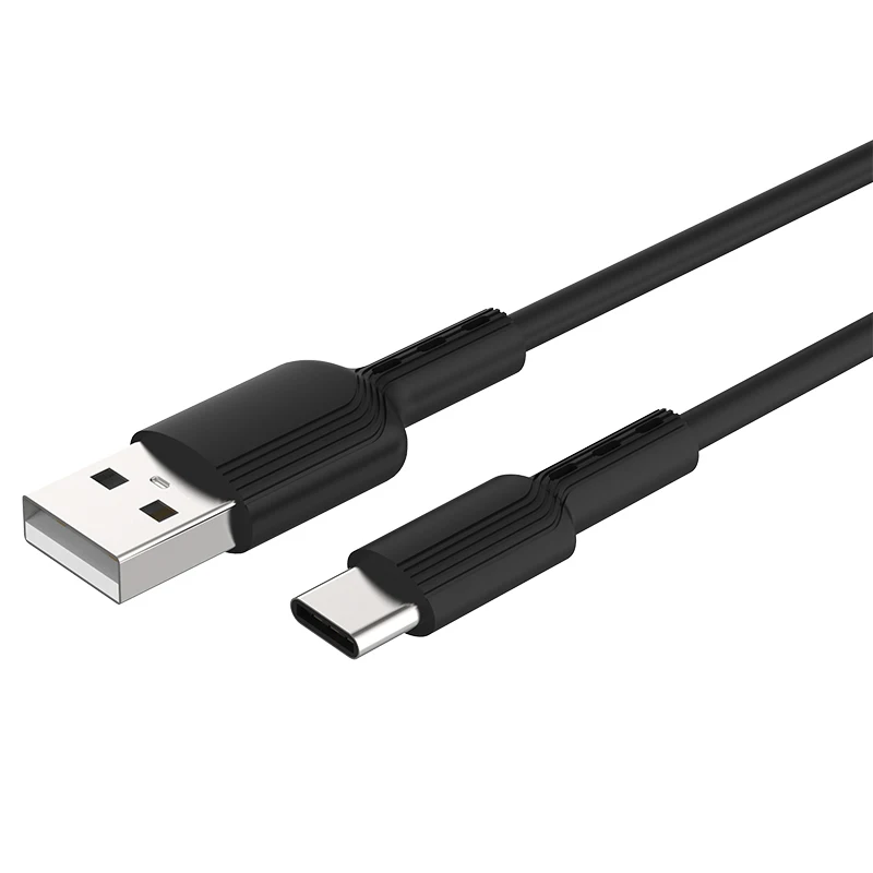 New super USB C Cable 2.4A Fast Charging Cable soft silicone USB Type C Charger fireproof Cable quick Charger Android cord