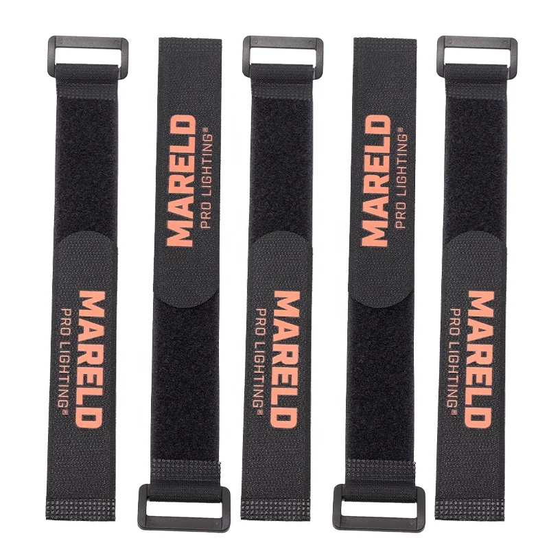 Hook and loop strap bike hook and loop cable ties Sew On Hook And Loop tape Anti Slip elastic Strap