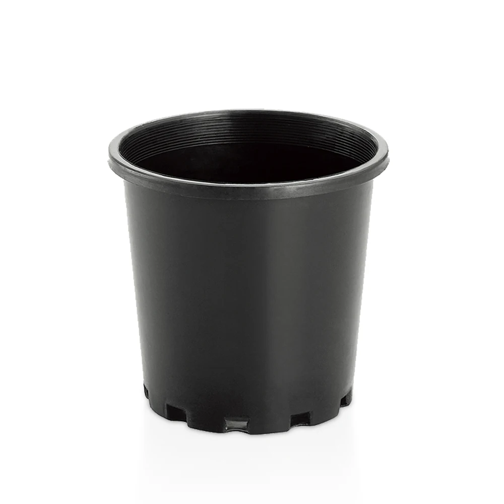 Wholesale small black plastic pots for nursery plants