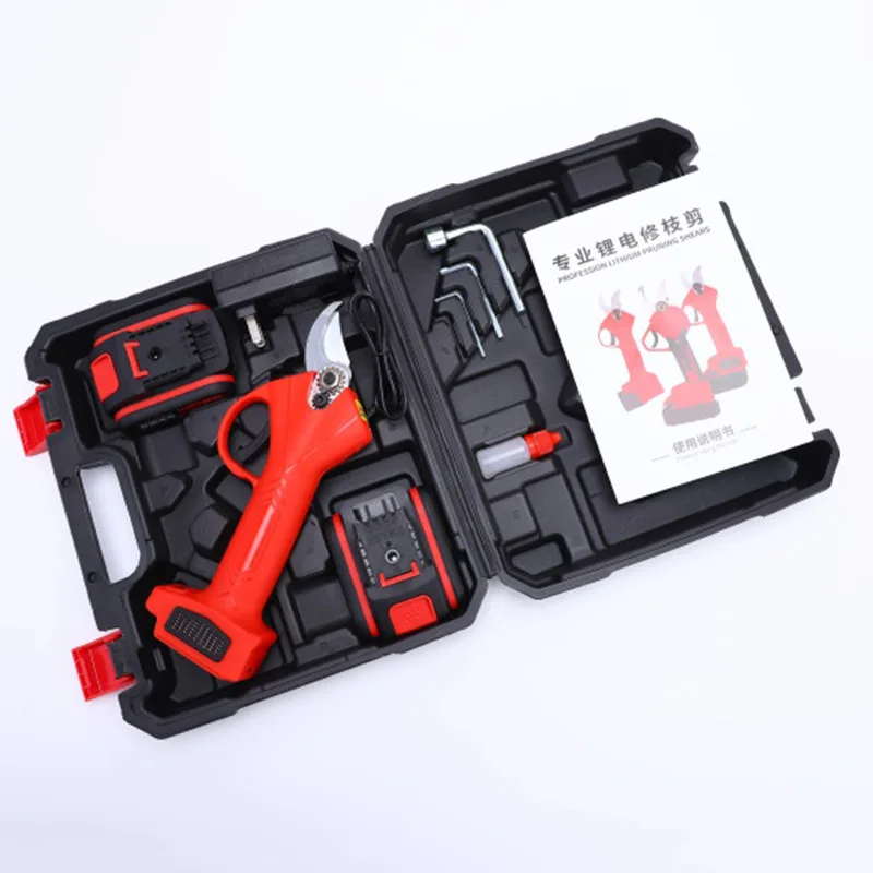Rechargeable electric pruner Shears Garden electrical scissors Cordless electric pruning shears