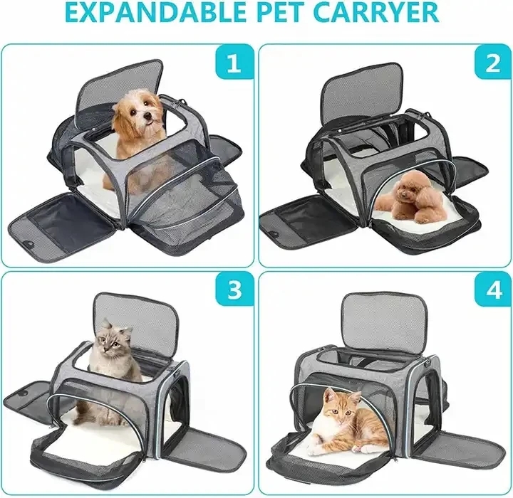 stock cat carrier for two cats hot sale large pet carrier backpack big cat organizer tote bag jumper pet carrier