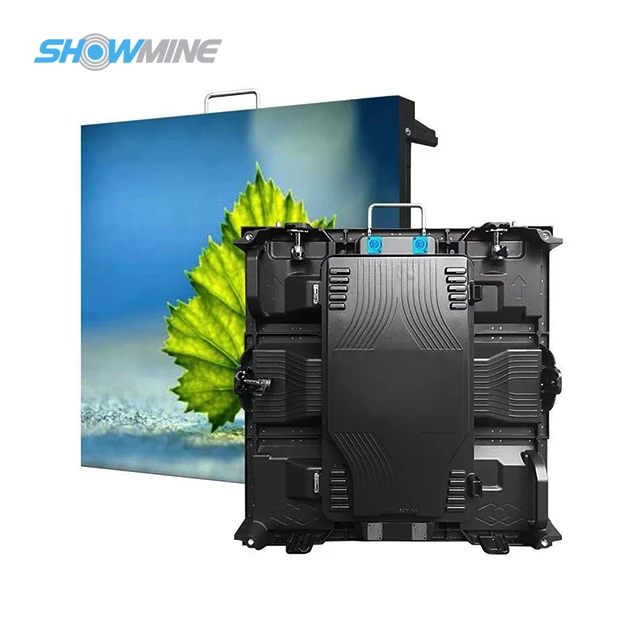 
P6mm outdoor full color rental led display 576*576mm cabinets low voltage display 