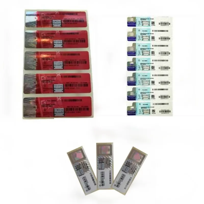 Genuine Sticker Win 11 Pro OEM Sticker 100% Working Win 11 Pro Sticker Win 11 Pro COA Label Win 11 Pro Key Ship Fast