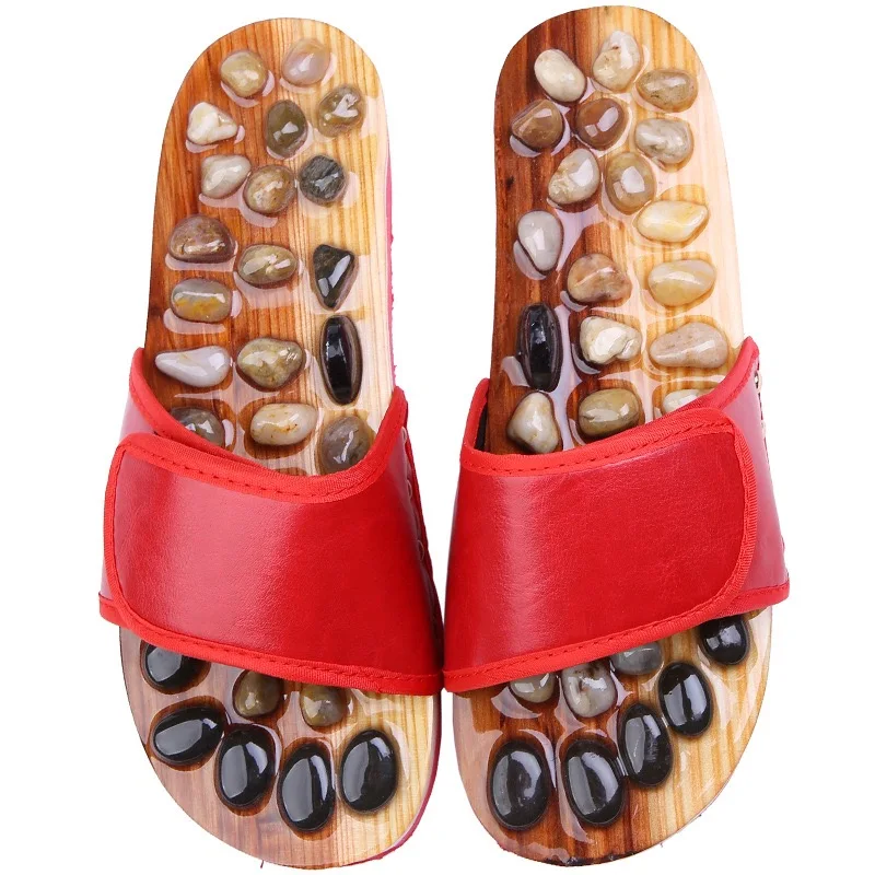 Factory Direct Sale Foot Massager Slipper With Natural Stone