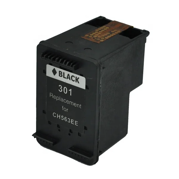 Remanufactured Black Printer Ink Cartridge 301XL ink black CH563E  and color CH564E for HP inkjet printer